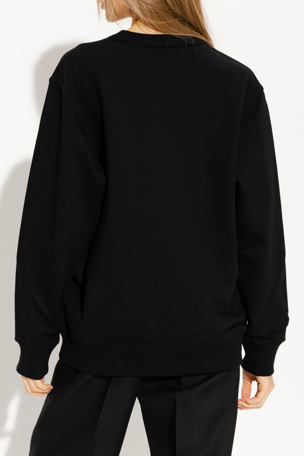 【関税&送料込】Burberry Embroidered Viscose Blend Sweatshir BURBERRY - Logo Cotton Sweatshirt Burberry